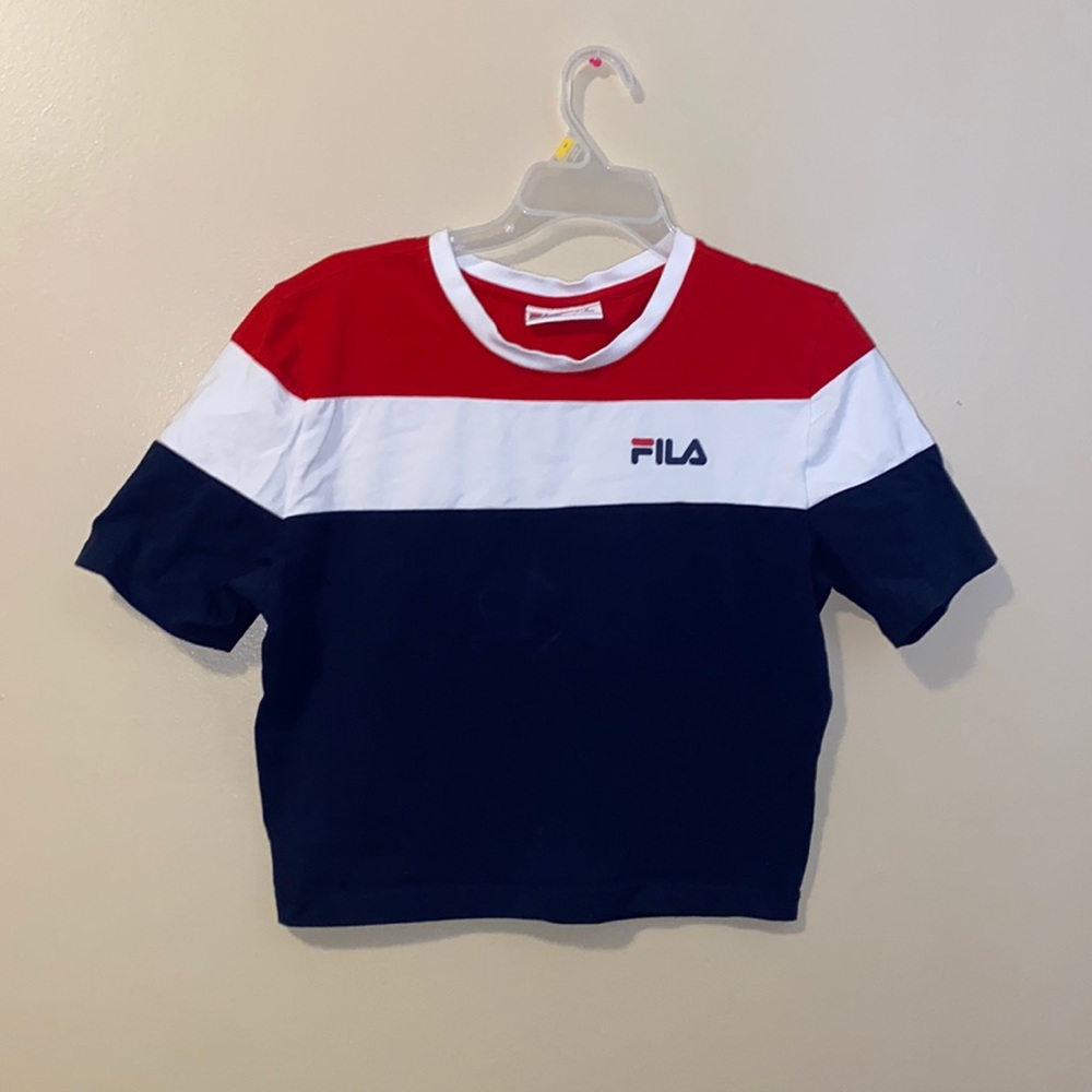 Gently Worn Fila Crop-Top